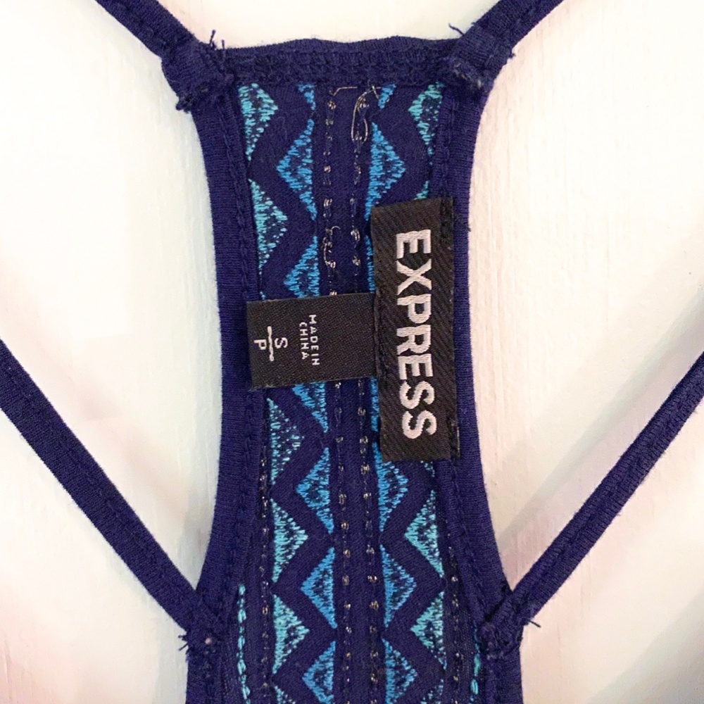 Express Indigo Tank - Picture 3 of 3